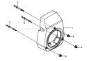Page K Diagram and Parts List for 1054-0  Briggs and Stratton Pressure Washer